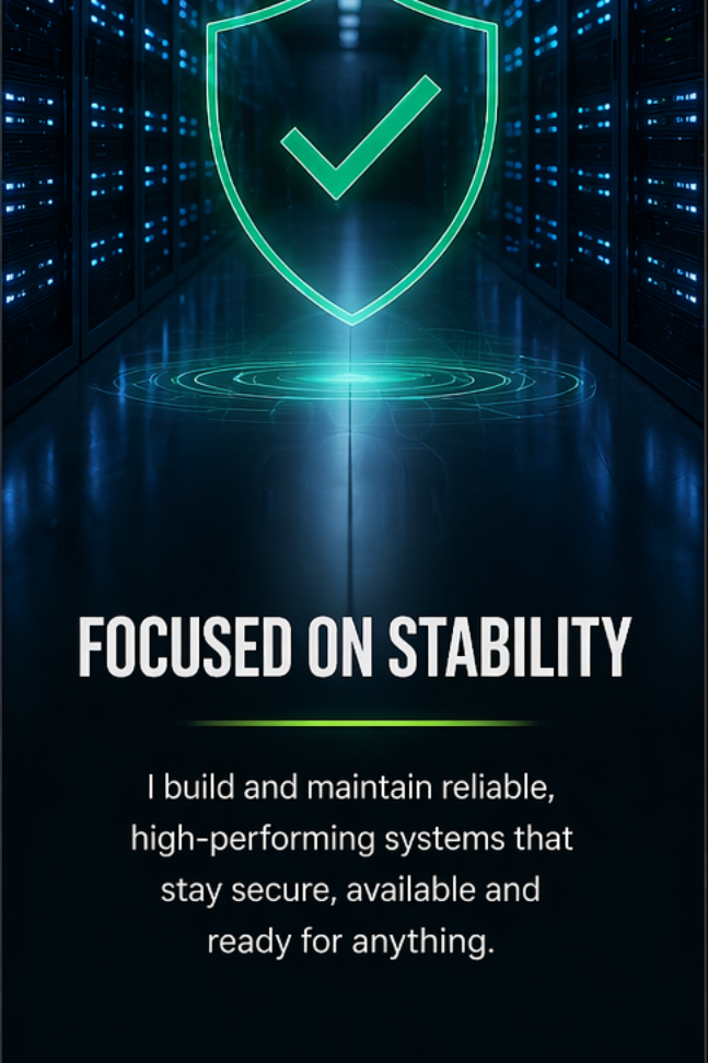 Focused on Stability